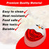Eggssentials Red Egg Timer That Goes in Water Egg Timer for Hard Boiled Eggs and Soft Boiled Eggs, Red Color Fades