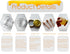 Ahhute 20 Pack 1.5oz Honey Jar, Mini Honey Jars with Dipper, Glass Honey Pot Baby Shower Favors, Party Favors & Wedding