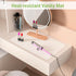 Small Translucent Silicone Mats, 7.9”x9.45” Clear Non-Slip Countertop Protector Liner, 2/Pack