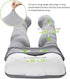 COSMOPLUS Pregnancy Pillow Cover, U Shaped Full Body Pillow Case for Maternity, Stretchy Cool Breathable Jersey Fabric,