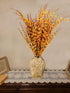 DoubleWood 10Pcs 29.5" (10, Long Artificial Flower Winter Jasmine Folk Pip Berry Plant Dry Branches Orange Flowers