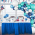 Teal Balloon Garland Arch Kit, Navy Blue Light Blue Teal White Turquoise Latex Balloons for Party Decorations