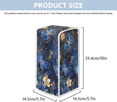 Butterfly Electric Can Opener Dust Cover, Floral Protective Cover for Kitchen Appliance
