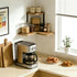 2-Tier SRIWATANA Rustic Corner Shelf, Wood Wall Shelf, Wall Mounted Storage Shelves for Bedroom, Living Room, Bathroom
