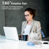 COMLIFE Portable Handheld Misting Fan, 3000mAh Rechargeable Battery Operated Spray Water Mist Fan for Travel