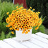 Uieke 6 Bundles Sunflowers Artificial Flowers - UV Resistant No Fade Fall Flowers, 24 Stems Greenery for Home Wedding