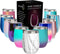 CHILLOUT LIFE 12 oz Stainless Steel Tumbler with Lid, Double Wall Vacuum Insulated Travel Cup