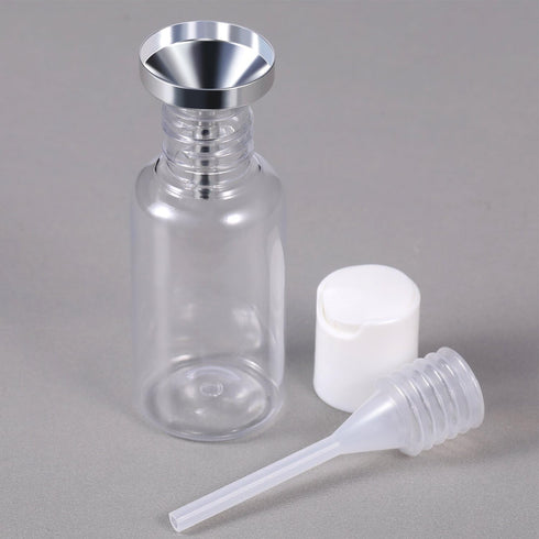 10 Pack Small Metal Funnels with 2 Pack Mini Pipette for Filling Mini Bottles, Atomizers, Liquid (Silver)