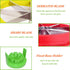 Fruit Cutter Slicer - 4 in 1 Apple Slicer with Vegetable Peeler & Cleaning Brush, Stainless Steel Heavy Duty Cutter for