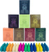 80 Pcs Backflow Incense Cones, 8 Mixed Natural Scents including Sandalwood, Rose, Green Tea, Lavender