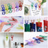 30pcs Chip Clips, 2.2 Inch Bag Clips, Small Metal Clothes Pins, Colored