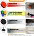 Drill Brush Attachment Set: 30Pcs Scrubber Brush Kit for Bathroom, Tub, Tile Cleaning