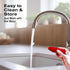 Bean Envy Red Milk Frother Handheld for Coffee, Electric Blender, Mini Drink Mixer Whisk & Coffee Foamer Wand