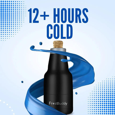 Frost Buddy Chubby Buddy - Mexican Beer Bottle Cooler - Stainless Steel Double Wall Vacuum Insulated compatible
