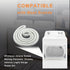 W10861521 Dryer Door Seal with Adhesive, Compatible with Crosley, Amana, Maytag, Kenmore, Whirlpool Dryers