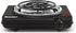 Elite Gourmet ESB100B Electric Hot Plate, Single Coiled Burner, Temperature Control, Easy to Clean, Black