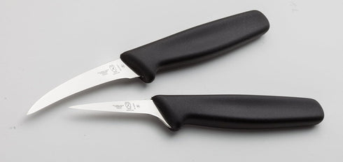 Mercer Culinary Thai Fruit Carving Knife Set - 2 Inch & 2.5 Inch with Black Handles