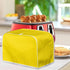 Yellow Toaster Dust Cover, Mini Kitchen Appliance Protector, 4 Slice Toaster Cover for Home Decor Gifts