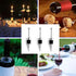 10Pcs ENLAYER Stainless Steel Wine Stoppers, Reusable Wine Corks, Silicone Wine Stopper for Gifts, Holiday Party,