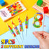 MTLEE 9 1-9 8) Pcs Building Block Candles Number Building Block Candle Numeral Birthday Cake Topper Cupcake