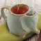Ceramic 15oz Tea Mug, Elephant Design in Green
