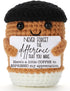 Hweijm Handmade Coffee Crochet Teacher Gift, Teacher Appreciation Thank You Present for Birthday