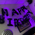 4 Pack 16ft 50 QITONG Purple Fairy Lights Battery Operated, Each LED Outdoor String Lights, Silver Wire Mini Twinkle