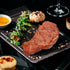 Vkinman 4Pcs Artificial Lifelike Steak Fake Cooked Roast Beef Simulated Food Steak Meat Model for Kitchen Home Market