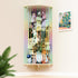 VOMELON Stuffed Animal Storage, Wood Soft Toy Shelf with Adjustable Length Nursery Toy