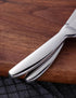 Steak Knife Set, 4-Piece Serrated Stainless Steel Cutlery, 22cm for Home, Restaurant, Hotel
