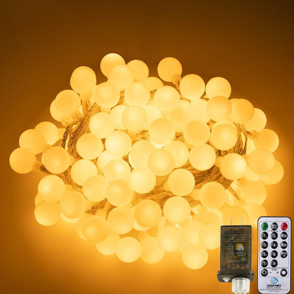 AWQ 200 LED Christmas Lights Christmas String Lights Decoration Lights for Xmas Home