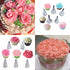 Hendiy 7 Pieces Cake Decorating Tips Set, Cream Icing Piping Fondant Nozzle Pastry Tools for Decorating