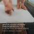 299 HEVEA Natural Rubber Big Bath Mat - Upcycled, Danish Design - Non Slip Bathtub Mat, Suction Cups - Safe