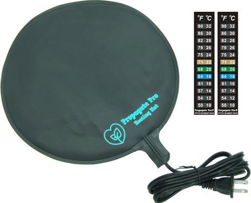 Brewing & Fermentation Heat Pad for Homebrew Beer & Wine, 120VAC 12 or 25 Watt Heating Mat, Safe for Plastic/Glass