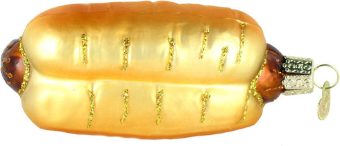 Old World Christmas Ornaments, Hot Dog, Glass Blown for Christmas Tree