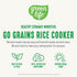 GreenLife 4-Cup Digital Rice Cooker, PFAS & PFOA-Free, Removable Ceramic Pot, Touch-screen, White