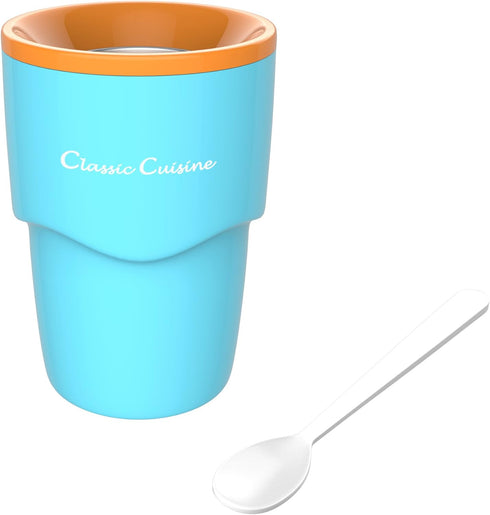 Slushy Maker Machine - Single Serving Frozen Treat Cup for Homemade Slushies,