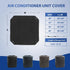 Hiturbo Waterproof Air Conditioner Cover for Outside Units, Heavy Duty Sturdy Universal A/C Defender