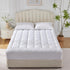 CozyLux Queen Mattress Pad 450GSM Cotton Cover, Deep Pocket Mattress Topper, Non-Slip Breathable and Soft Quilted