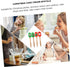 5pcs Cream Spatula Set, Wooden Handles Silicone Baking Sheet for Christmas Cake Decorating, Wear-resistant Tool.