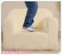 Cozy 1-6 Cream Sherpa Toddler Chair - Soft Foam Seat for Kids Aged