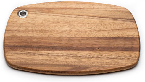 Ironwood Gourmet Acacia Wood Cutting Board, 10.6 x 7-Inch
