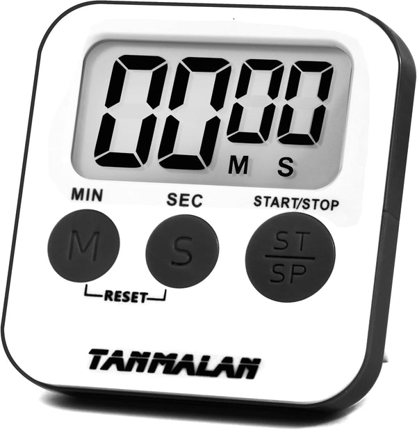 Kitchen Timer for Cooking, Loud Alarm and Large Display, Easy to Use for Kids and Teachers