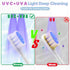 DRMXBU Toothbrush Sanitizer Case and Holders, Wall Mounted Toothbrush Holder with LED Screen, Rechargeable Travel