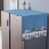 Fridge Dust Cover with Storage Pockets, Anti-Slip Washer and Dryer Top Cover - Blue