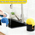 Countertop, 2pcs Ceramic Sponge Holder for Kitchen Sink - Dishwasher Safe Porcelain Dish Sponge Caddy Minimalist