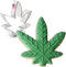 Ann Clark Cookie Cutters Marijuana Weed Leaf Cookie Cutter, 3.5" for 4/20 Gift, Made in USA
