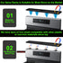 Mofason 30 Inch Silicone Magnetic Stove Top Shelf, Kitchen Over Stove Organizer, Non-Slip Spice Rack Tray - Black