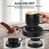 Set 131F/55C), 12oz Set) Coffee Warmer with Mug - Electric Beverage Cup Warmer for Desk Office Home Use, Candle Warmer