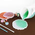 Gartful 700ml Extra Large Silicone Measuring Cups Set of 2, Nonstick Reusable Craft Mixing Cups for Epoxy, 23 oz